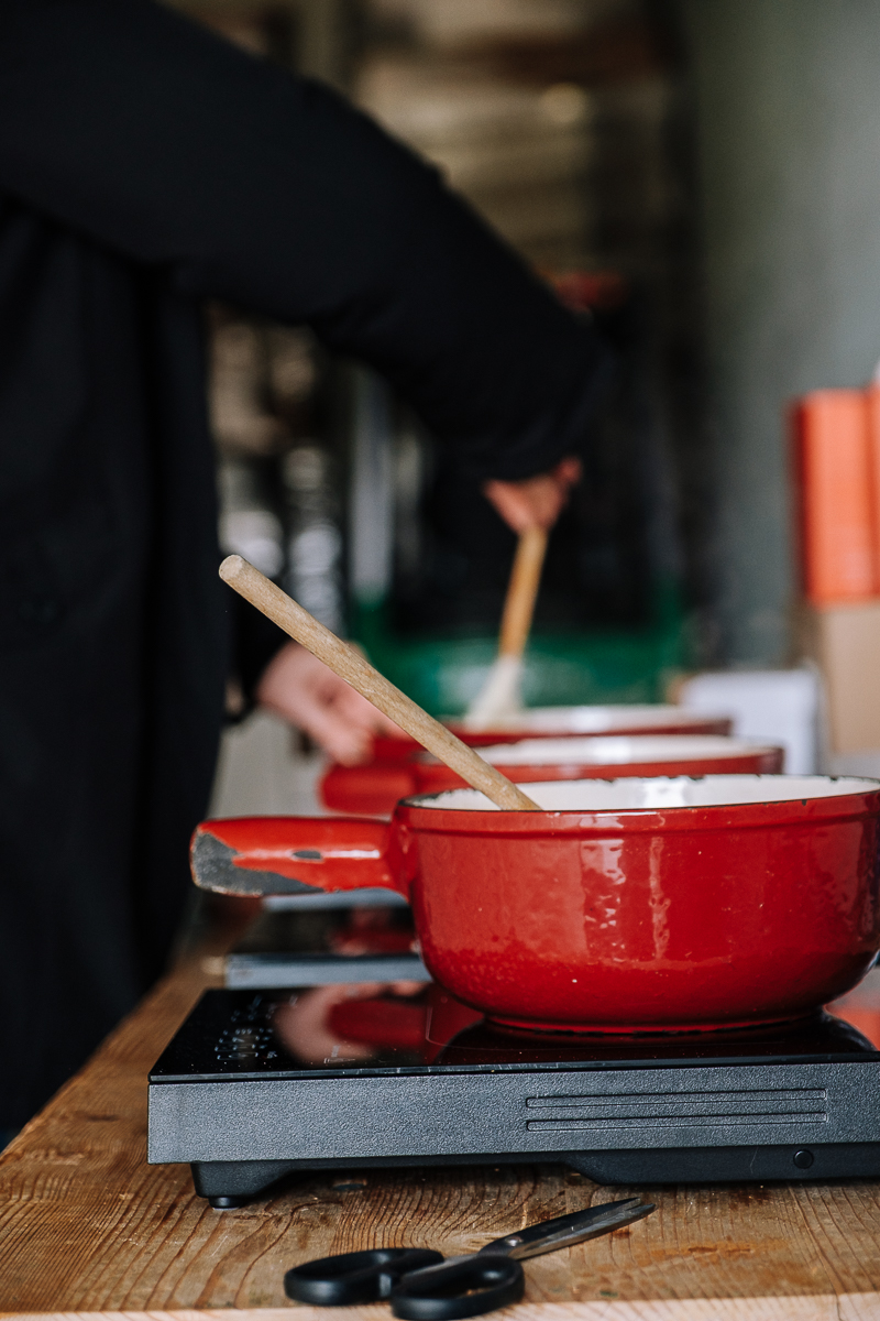 Fondue au Domaine du Paradis